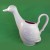 Noritake Centennial White Duck Pitcher 11" tall