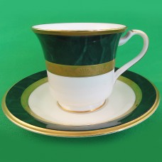 Noritake Opulence Cup & Saucer 3.1" tall