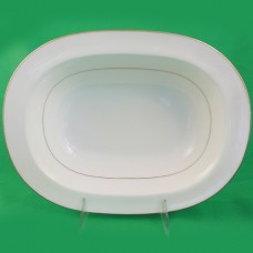 Noritake Purity Gold Open Vegetable 10.5" long