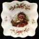 OLD ST NICHOLAS by Rosina-Queen's Square Candy Dish 5.25"
