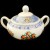 ORANGERY by Wood & Sons Covered Sugar Bowl 3.25" tall