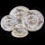 PAGODA by Crown Staffordshire  5 Piece Place Setting