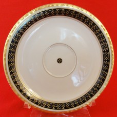 Pickard Black Sapphire Saucer 6" diameter