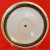 Pickard Black Sapphire Saucer 6" diameter
