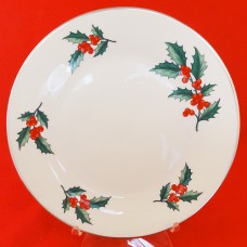 Pickard Christmas Platinum Accent Salad 8.5" 