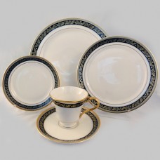Pickard Harvest Leaf 5pc Place Setting USA