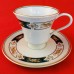 Pickard Mystique Cup & Saucer 6" diameter 