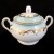 POMPADOUR by Royal Tuscan Covered Sugar Bowl 3.8" tall