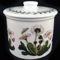 Portmeirion Botanic Garden Covered Sugar Bowl Drum Shape