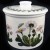 Portmeirion Botanic Garden Covered Sugar Bowl Drum Shape