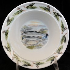 Portmeirion Compleat Angler Welsh Sea Trout Cereal Fern Band 