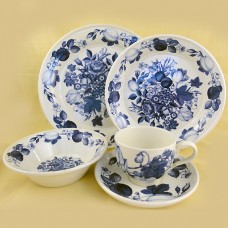 Portmeirion Harvest Blue 5pc Place Setting with Bowl