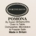 Portmeirion Pomona Dinner 10.5" Princess of Orange Pear