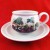 Portmeirion Pomona Plain Wilmots Red Cup & Saucer