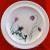 Portmeirion Queen's Hidden Garden Bread & B Purple Thistle