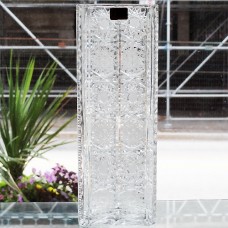 QUEEN ANNES LACE Lausitzer Crystal Vase 11.75" tall GDR