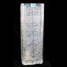 QUEEN ANNES LACE Lausitzer Crystal Vase 12" tall Germany