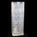 QUEEN ANNES LACE Lausitzer Crystal Vase 12" tall Germany