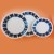 Rorstrand Mon Amie Dinner Plate 10.5" diameter