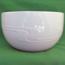 Rosenthal Assimetria White Open Vegetable Bowl 4" tall