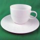 Rosenthal Magic Flute White Cup & Saucer 2.75" Tall