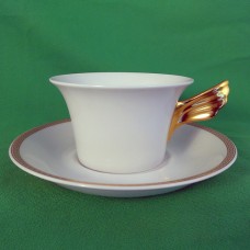 Rosenthal Medaillon Meandre D'or Cup and Saucer Verace