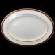 Rosenthal Medaillon Meandre Maroon Oval Platter 16"  