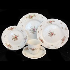 Rosenthal SANSSOUCI ROSE 5pc Place Setting NEW Germany