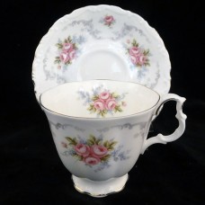 Royal Albert Tranquility Cup & Saucer 3" tall