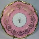 Royal Cauldon Kings Plate Pink Dinner Plate 10.75" 