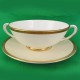 Royal Chelsea Chatsworth Cream Soup & Stand