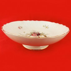 Royal Copenhagen Frijsenborg Footed Compote 6.75" diameter