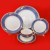 Royal Copenhagen Magnolia Light Blue 5 Piece Place Setting