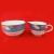 Royal Copenhagen Magnolia Light Blue Creamer & Sugar