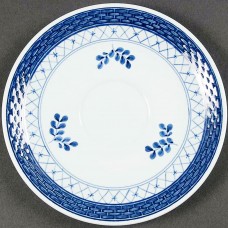 Royal Copenhagen Tranquebar Blue Breakfast Saucer #956