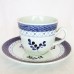 Royal Copenhagen Tranquebar Blue Breakfast Saucer #956