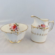 Royal Crown Derby Ashby After Dinner Cream & Sugar