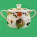 Royal Crown Derby Asian Rose Covered Sugar Bowl 3.25" tall Royal Crown Derby Asian Rose Covered Sugar Bowl 3.25" tall