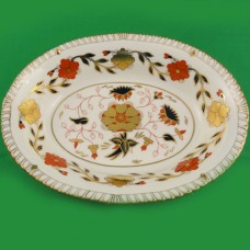 Royal Crown Derby Asian Rose Open Vegetable Gadroon 10" Royal Crown Derby Asian Rose Open Vegetable Gadroon 10"