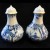 Royal Crown Derby Blue Mikado Salt & Pepper 3.75" tall