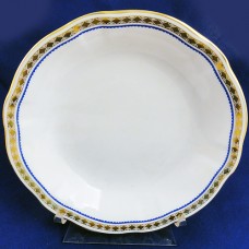 Royal Crown Derby Carlton Blue Soup / Cereal Bowl 6.5" 