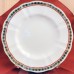 Royal Crown Derby Carlton Red Bread & Butter 6.4" LX