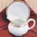 Royal Crown Derby Carlton Red Gravy Boat & Stand L