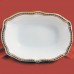 Royal Crown Derby Carlton Red Open Vegetable 9.2" long L