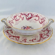 Royal Crown Derby Chelsea Magenta Stand only