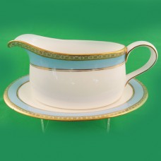 Royal Crown Derby Fifth Avenue Gravy Boat & Stand