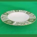 Royal Crown Derby Green Panel Rim Soup 