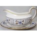 Royal Crown Derby Mandarin Gravy Boat and Stand 8 inches long