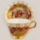 Royal Crown Derby Paradise Ruby Cup & Saucer