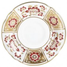 Royal Crown Derby Red Derby Panel Saucer
